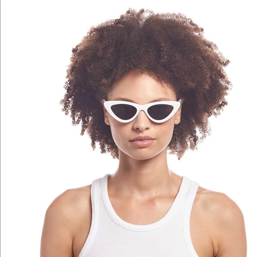 Adam Selman X Le Specs white Sunglasses